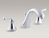 Смеситель для ванны Forté Kohler 2015 K-T10292-4A-G Современный / Скандинавский / Модерн