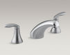 Смеситель для ванны Coralais Kohler 2015 K-T15294-4-CP Современный / Скандинавский / Модерн