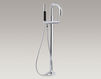 Смеситель напольный Purist Kohler 2015 K-T97328-4-SN K-97339-NA Современный / Скандинавский / Модерн