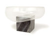 Ваза Vanessa Mitrani GRAVITY Cube Coupe - Dish Bronze Современный / Скандинавский / Модерн