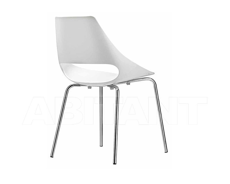 Купить Стул ECHO Metalmobil Light_Collection_2015 151 CR+WHITE
