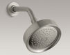 Лейка душевая настенная Purist Kohler 2015 K-965-AK-SN Современный / Скандинавский / Модерн
