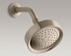 Лейка душевая настенная Purist Kohler 2015 K-965-AK-BN Современный / Скандинавский / Модерн