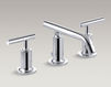 Смеситель для раковины Purist Kohler 2015 K-14410-4-SN Современный / Скандинавский / Модерн