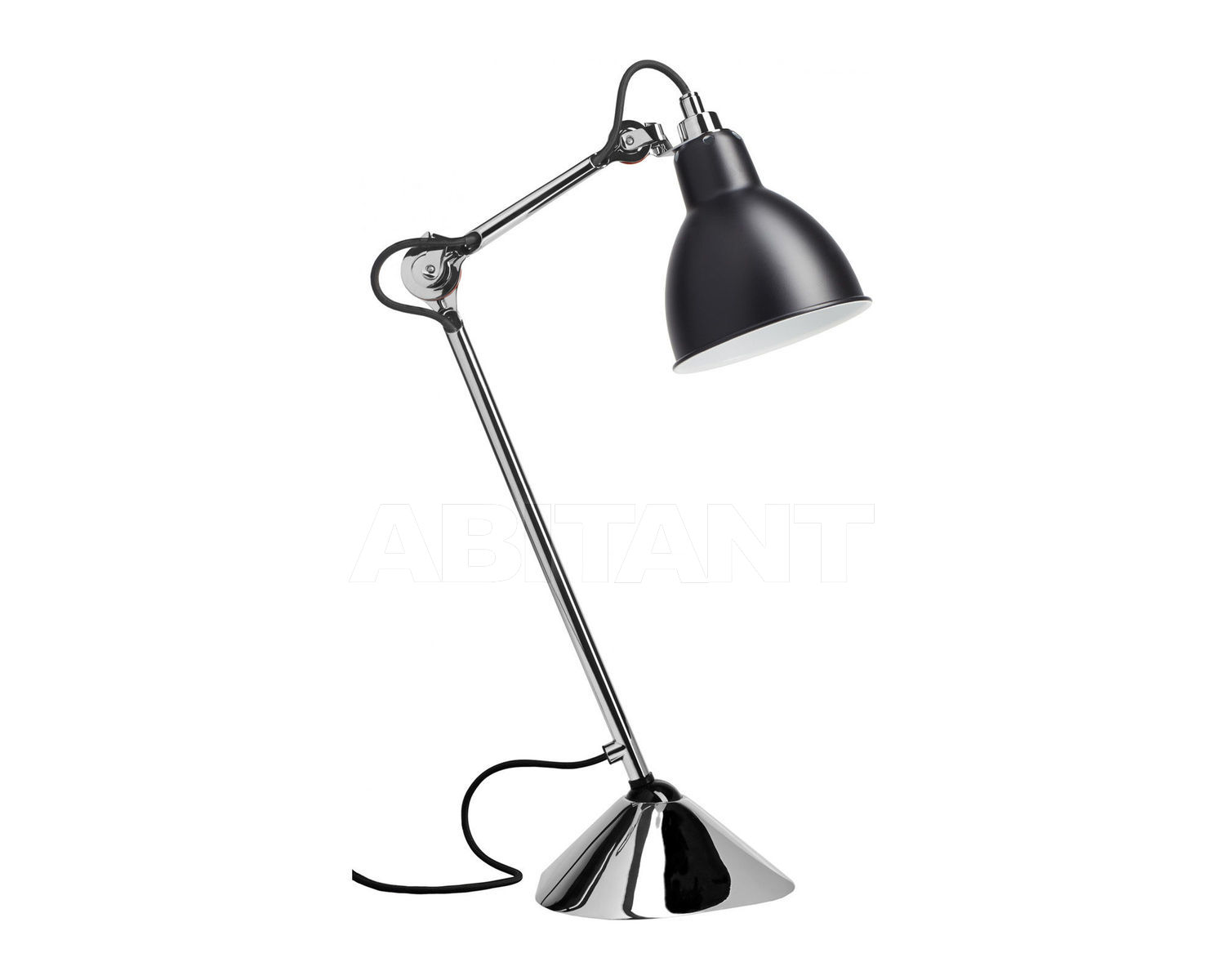 Купить Лампа настольная La Lampe Gras by DCW éditions GRAS LAMPS 205 CH-BL