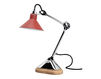 Лампа настольная La Lampe Gras by DCW éditions GRAS LAMPS 207 WH-RED ROUND Современный / Скандинавский / Модерн