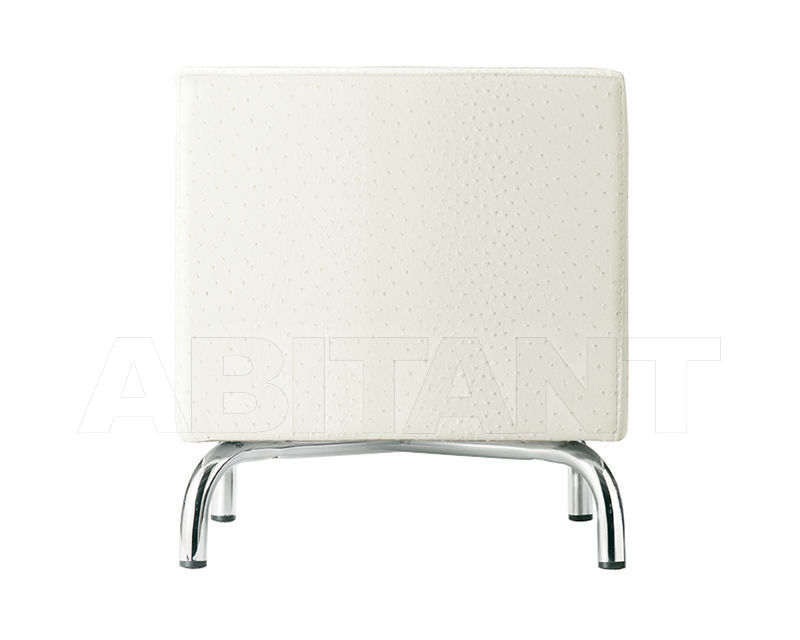 Купить Пуф DADO Metalmobil Light_Collection_2015 263 CR+WHITE