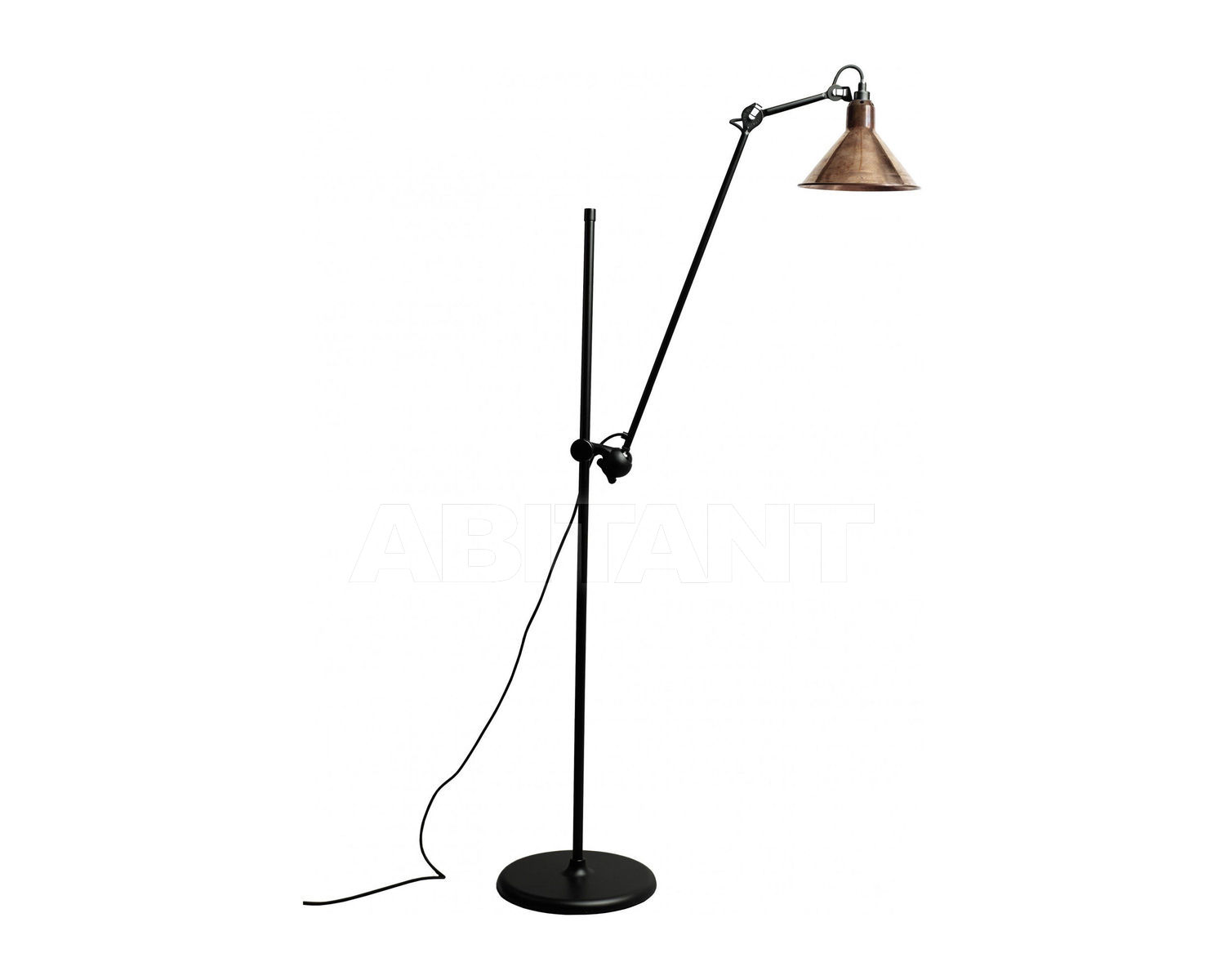 Купить Лампа напольная La Lampe Gras by DCW éditions GRAS LAMPS 215 L BL-COP-RAW