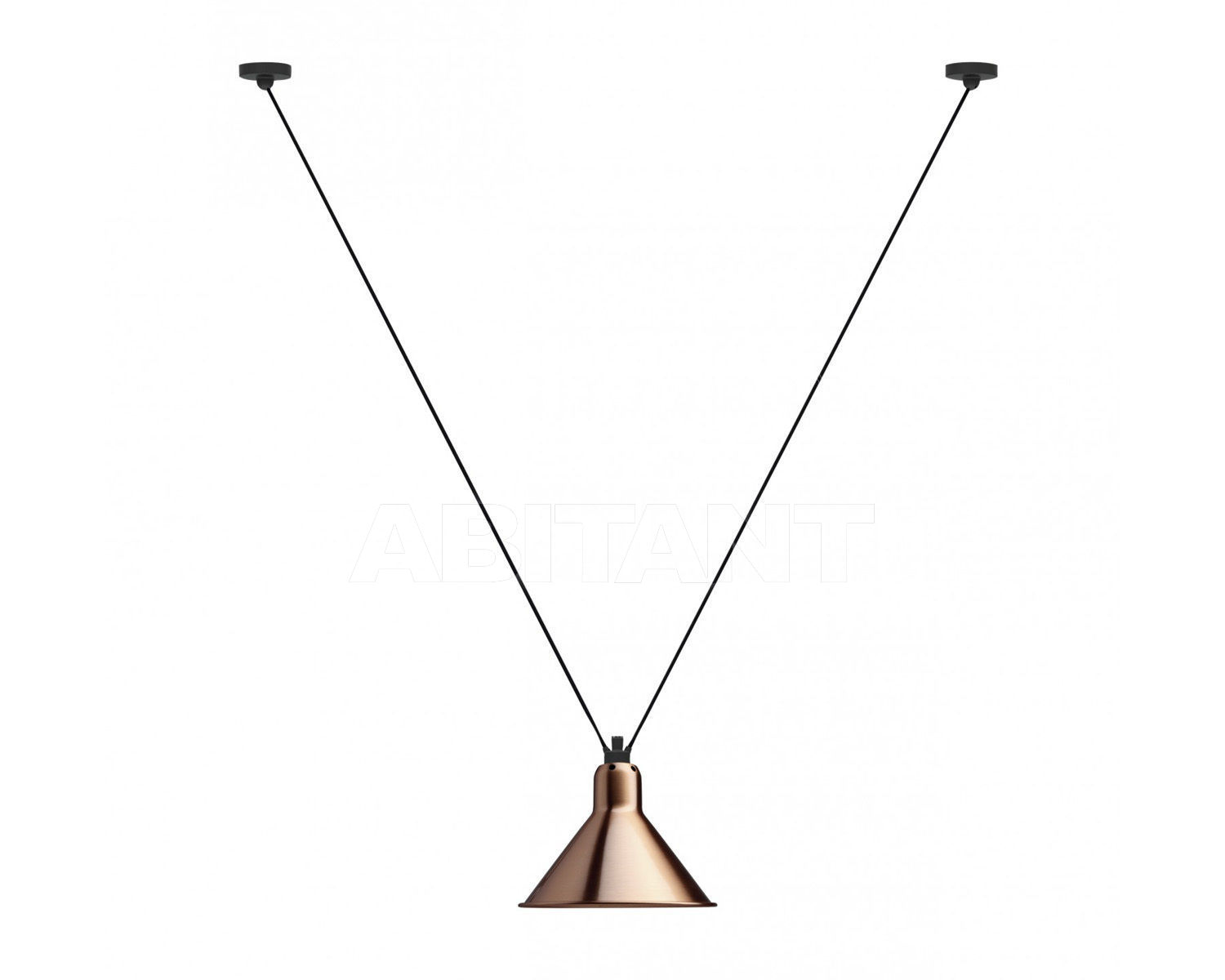 Купить Светильник La Lampe Gras by DCW éditions GRAS LAMPS 323 COP CONIC L