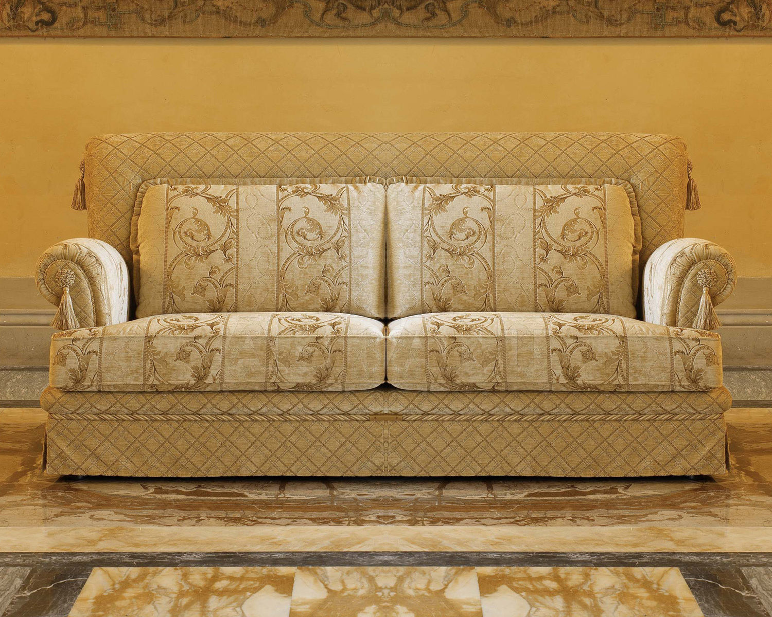 Купить Диван Settebello Salotti CLASSIC OXFORD DIVANO INTERMEDIO
