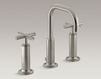 Смеситель для раковины Purist Kohler 2015 K-14407-3-SN Современный / Скандинавский / Модерн