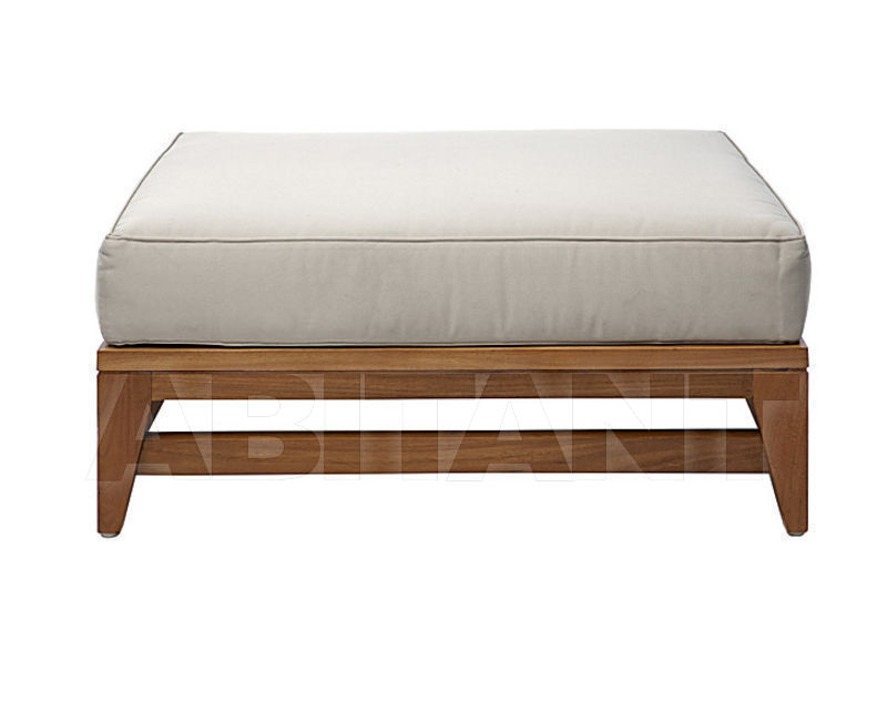 Купить Пуф StLaurent Il Giardino di Legno Teak Collection 0444 BROWN+Cushion