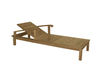 Шезлонг StLaurent Il Giardino di Legno Teak Collection 0515 Cushion Современный / Скандинавский / Модерн