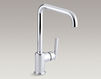 Смеситель для кухни Purist Kohler 2015 K-7507-BL Современный / Скандинавский / Модерн
