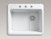 Раковина накладная Riverby Kohler 2015 K-5872-3A1-7 Современный / Скандинавский / Модерн