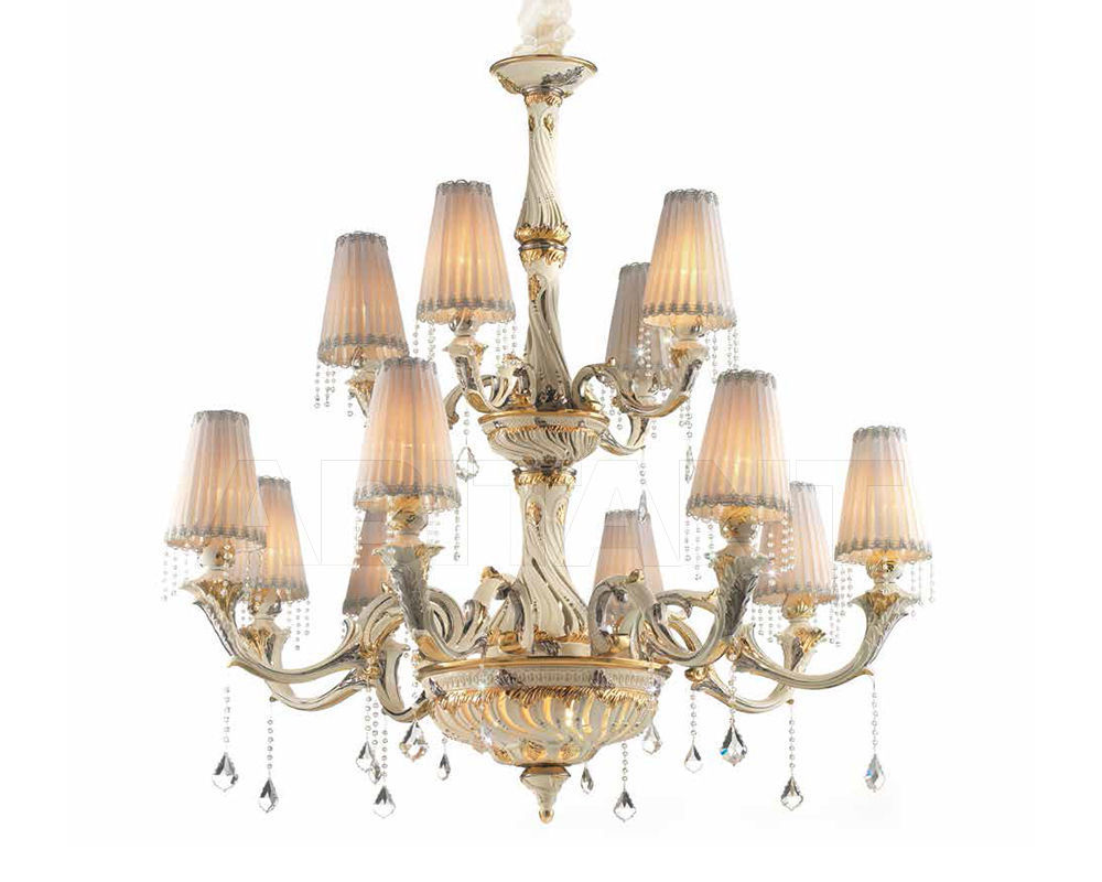 Купить Люстра Ceramiche Lorenzon  2015 LL.61/AVOP/9PA/8+4F