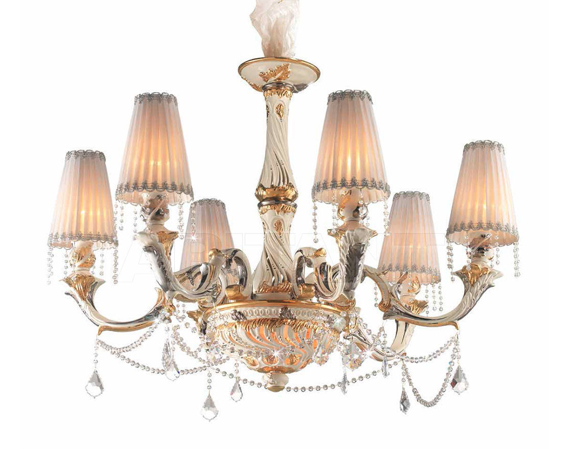 Купить Люстра Ceramiche Lorenzon  2015 LL.63/AVOP/SW/9PA/6F