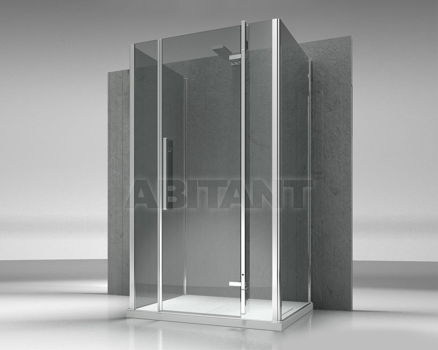 Купить Душевая кабина Vismaravetro Srl Tiquadro SG 78 (QG) x2 + SM 108 (QM)