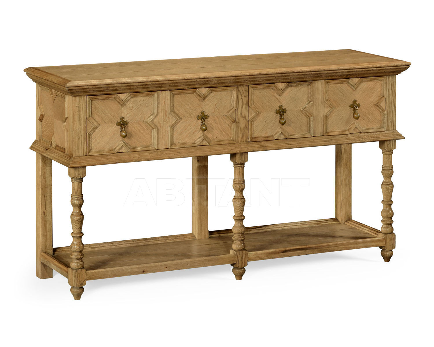 Купить Консоль Jonathan Charles Fine Furniture Natural Oak 492988-LNO 