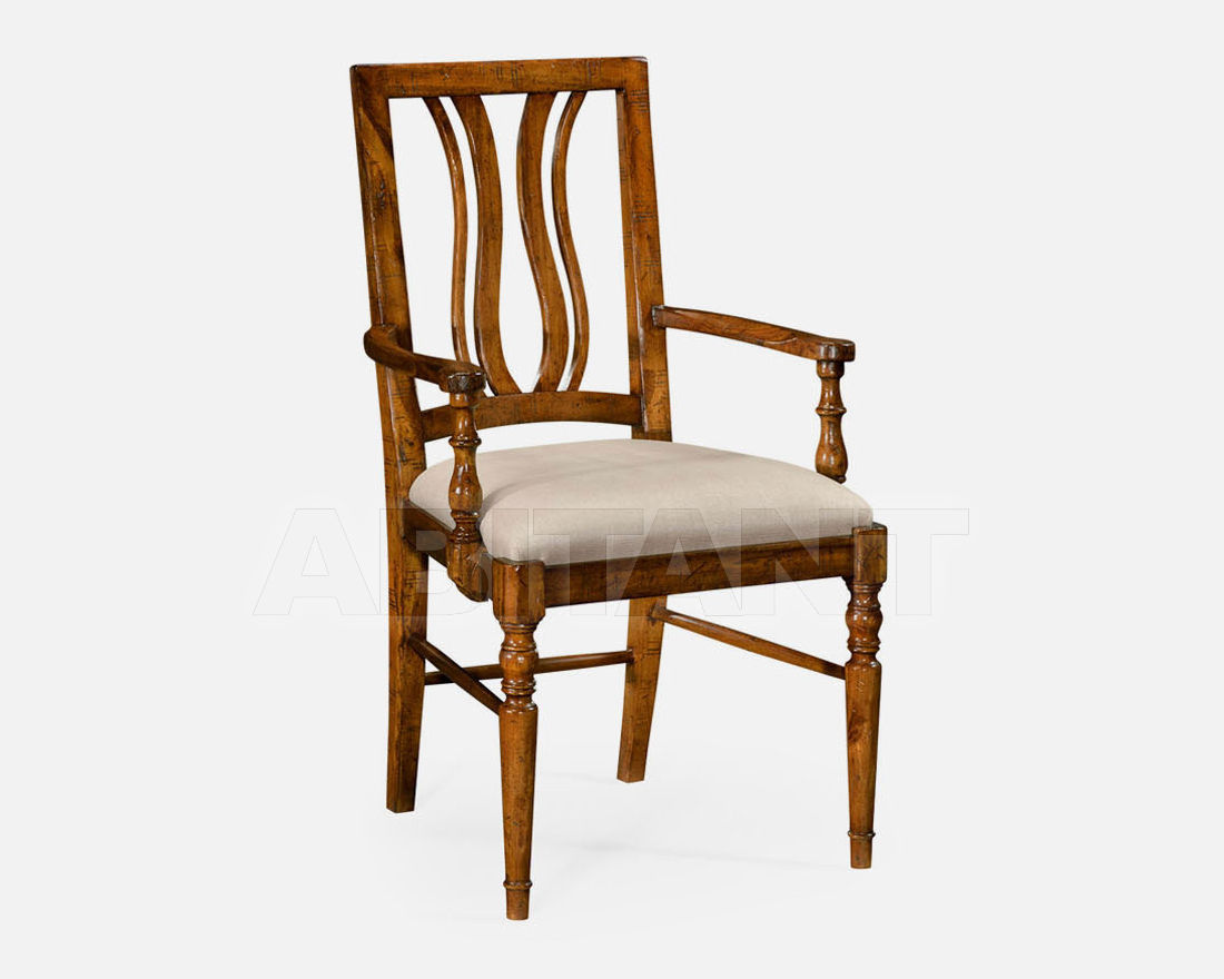 Купить Стул с подлокотниками Jonathan Charles Fine Furniture JC Edited - Casually Country 491102-AC-CFW-F001 