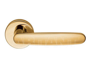 Дверная ручка Valli&Valli 2012 H 1043 R8 Gold/ gold satin