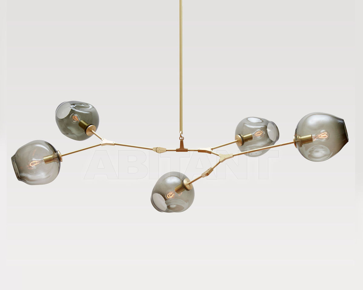 Купить Люстра Lindsey Adelman Studio 2016 BB.05.28 Grey Glass