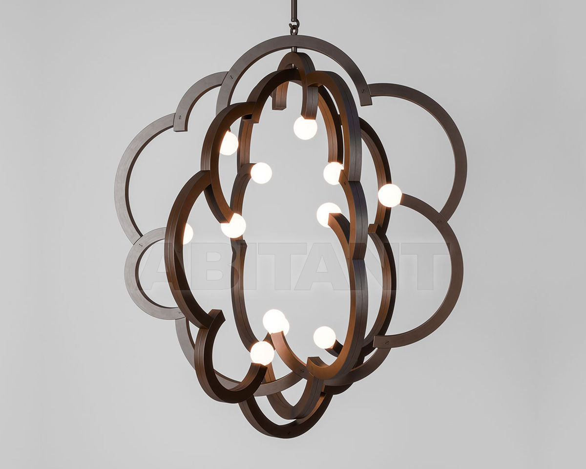 Купить Люстра Lindsey Adelman Studio 2015 BLOW+CHANDELIER Bronze