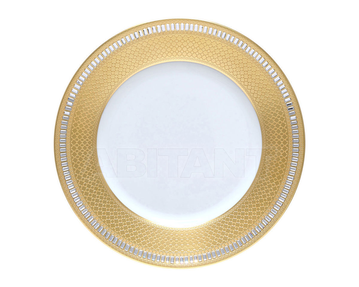 Купить Тарелка мелкая Manufacture de Monaco Alhambra Gold A20ALH