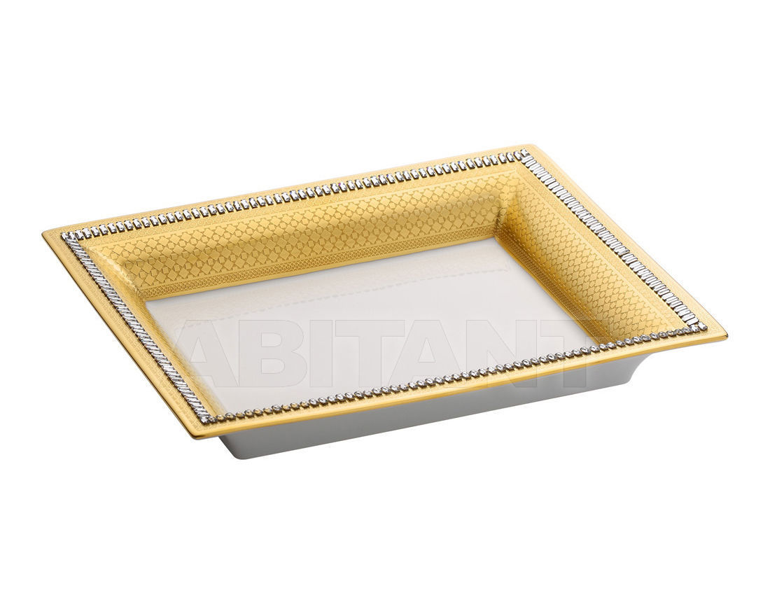 Купить Тарелка глубокая Manufacture de Monaco Alhambra Gold VP20ALH 