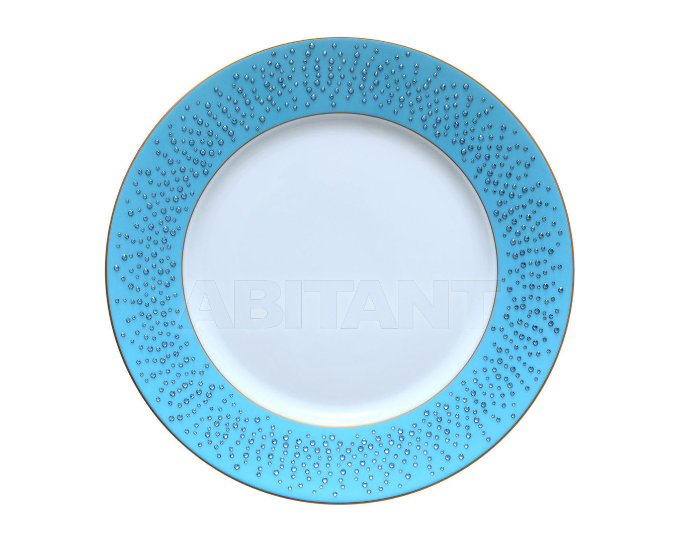 Купить Тарелка мелкая Manufacture de Monaco Blue Lagoon A27SBL 
