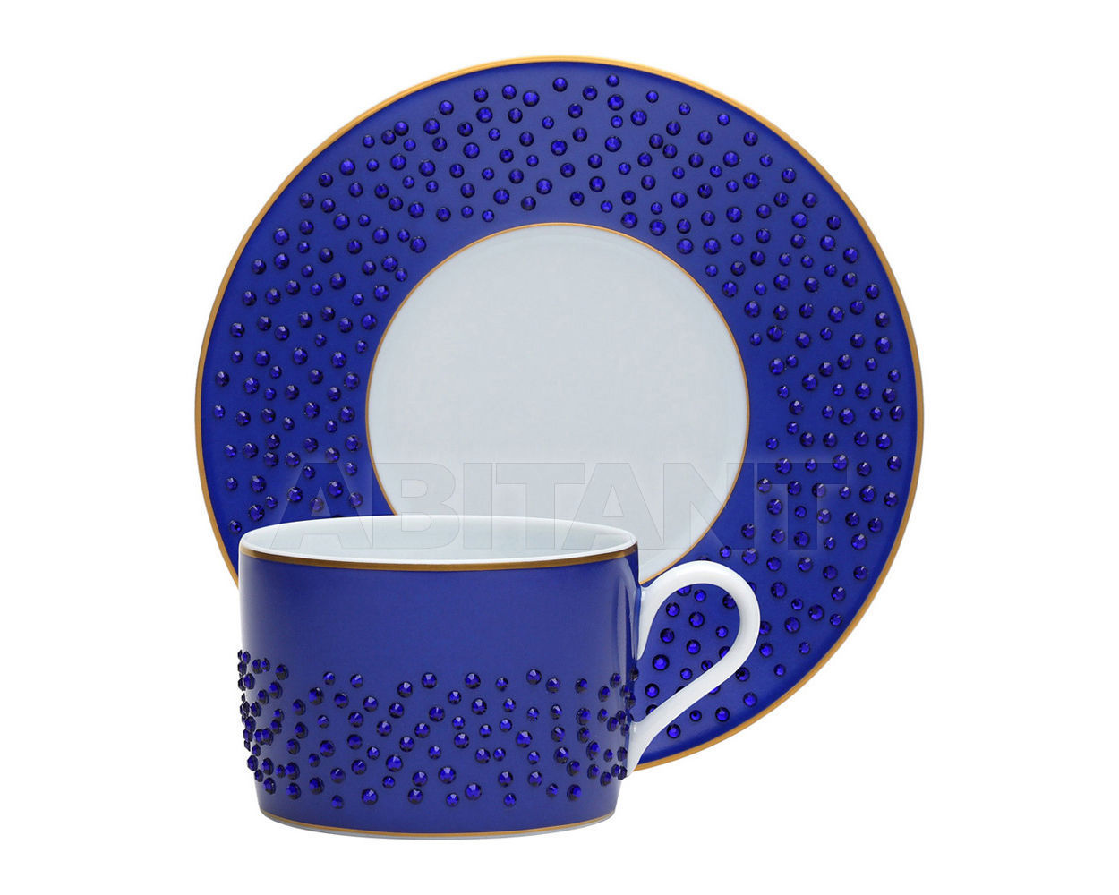 Купить Чашка чайная Manufacture de Monaco Cobalt T15SCO 