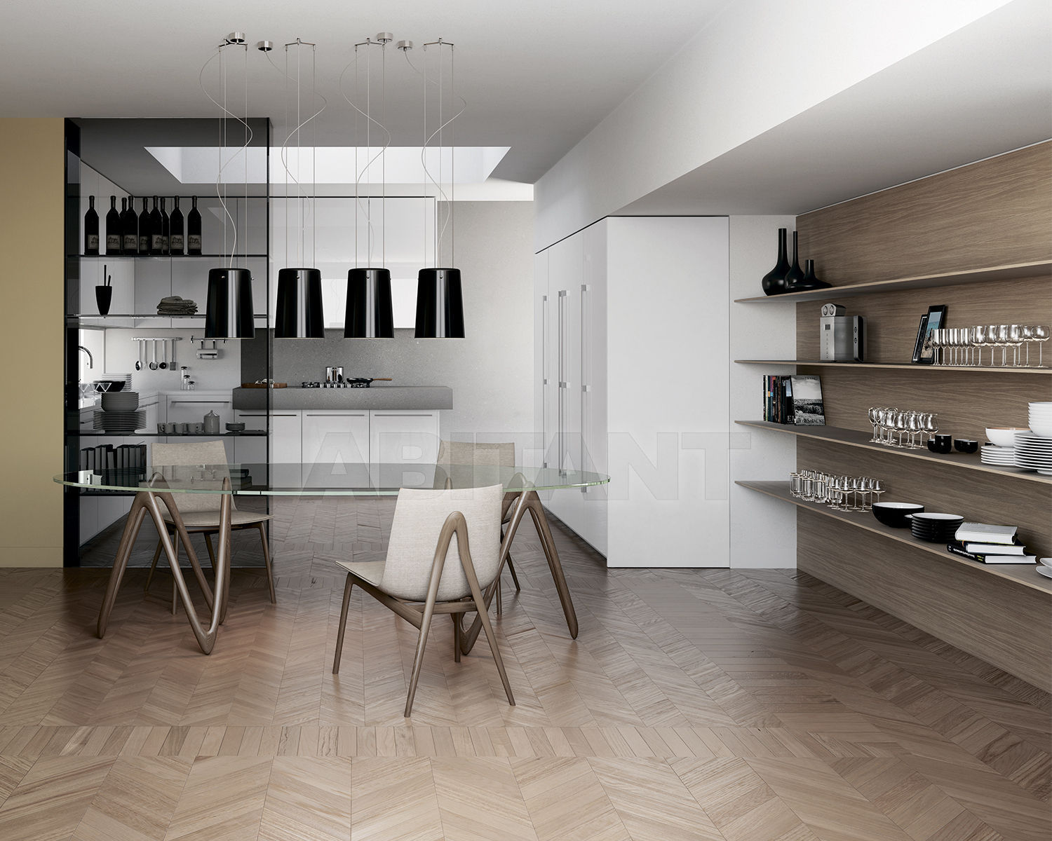 Купить Кухонный гарнитур Comprex s.r.l. SISTEMA FORMA Class Lifestyle