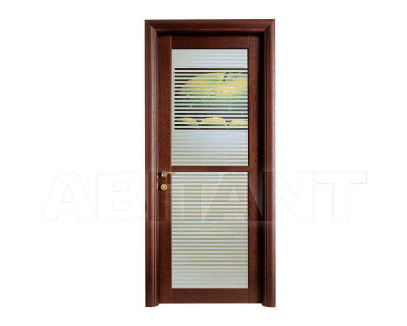 Купить Дверь стеклянная Bertolotto Baltimora 2025 V2 ROVERE WENGE'