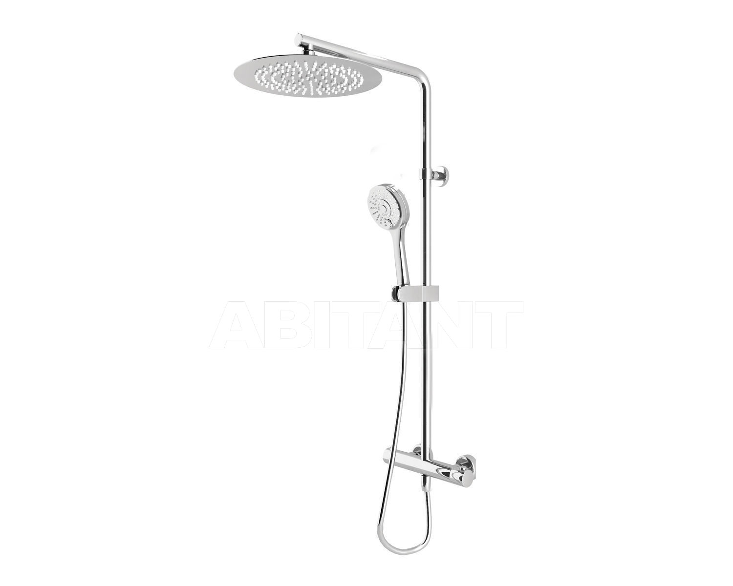 Купить Душевая система Ponsi Rubinetterie Toscane ROUND - EASY BN COL C TN03