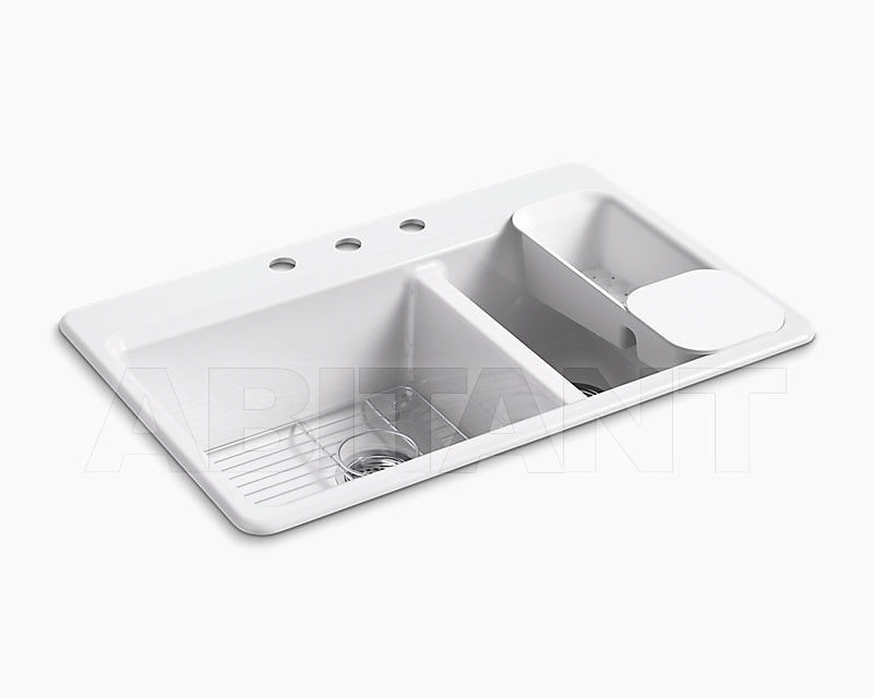 Купить Раковина накладная Riverby Kohler 2015 K-8669-3A2-0