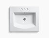 Раковина накладная Persuade Kohler 2015 K-2956-4-0 Современный / Скандинавский / Модерн
