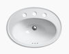 Раковина накладная Serif Kohler 2015 K-2075-8-7 Современный / Скандинавский / Модерн