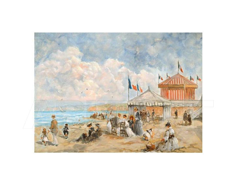 Купить Картина Beach at Biarritz Barj - Buzzoni s.r.l. IMPRESSIONIST VIEWS 128
