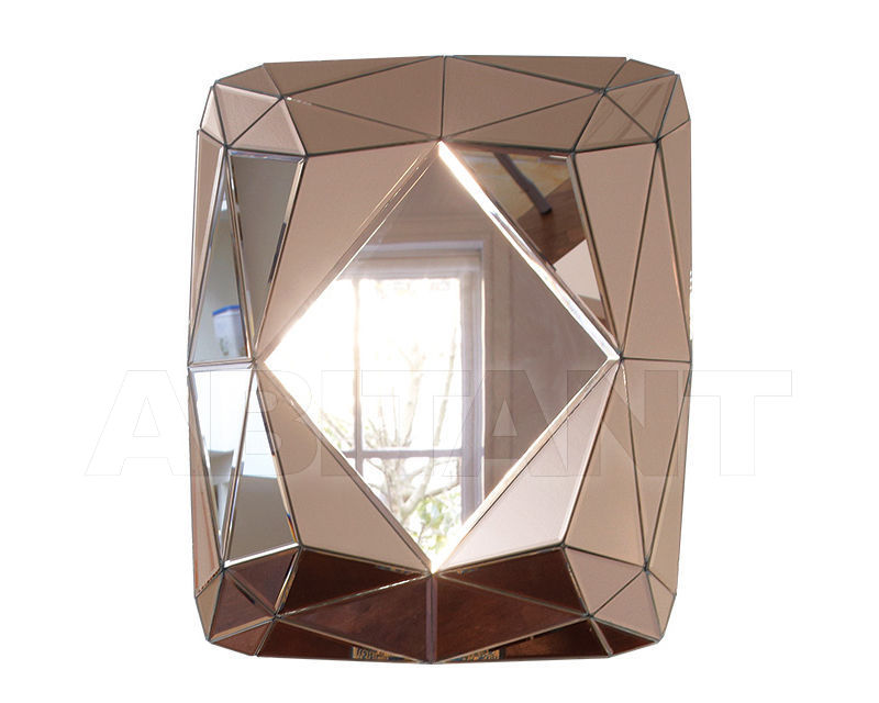 Купить Зеркало настенное Reflections by Hugau 2016 PRINCESS CUT Rose gold