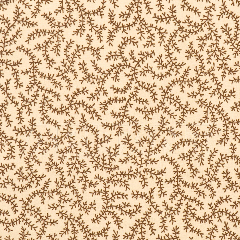 Купить Интерьерная ткань Vervain Charles Faudree Mineral Petit Fougere Cocoa