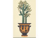 Бумажные обои Iksel  Decorative Panels Potted Palms Cactus in Crater Восточный / Японский / Китайский