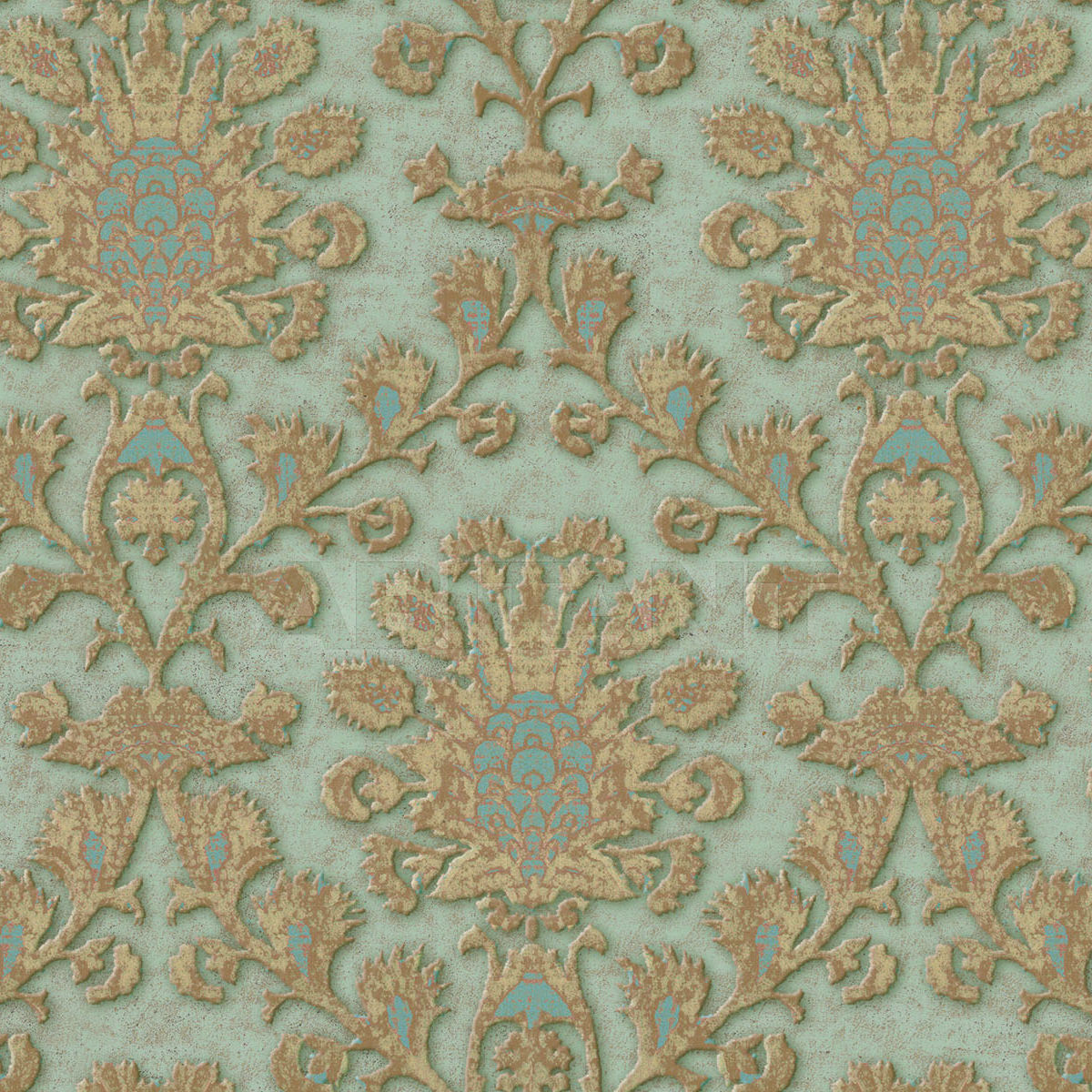 Купить Бумажные обои Iksel  Repeat designs Doge celadon