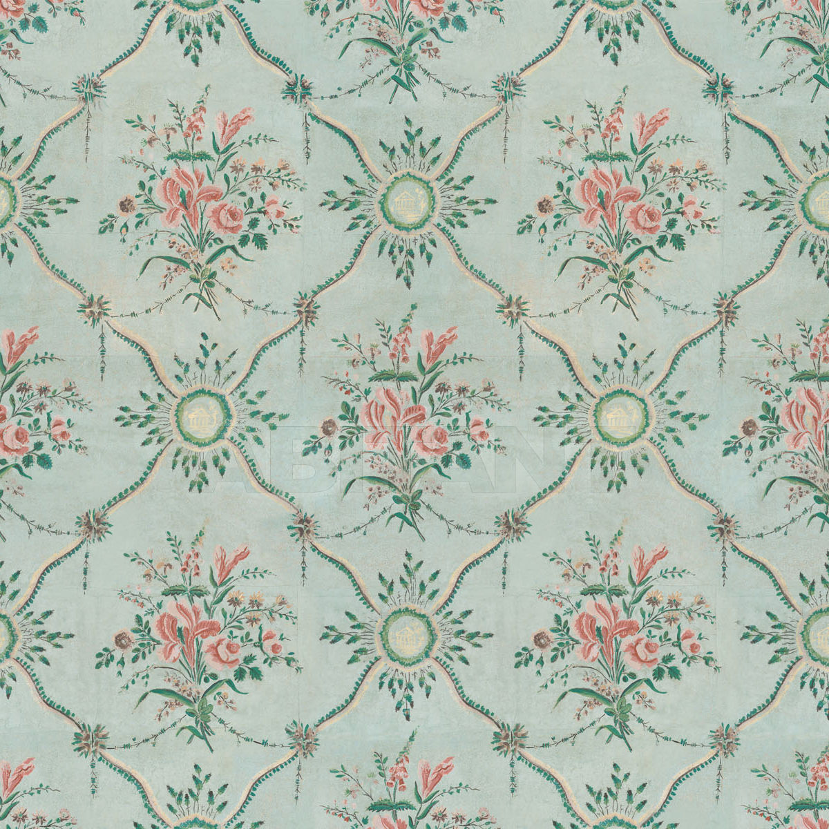 Купить Бумажные обои Iksel  Repeat designs Louis XVI bouquet