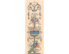 Бумажные обои Iksel  Decorative Panels Directoire Arabesques DAr 05 Восточный / Японский / Китайский
