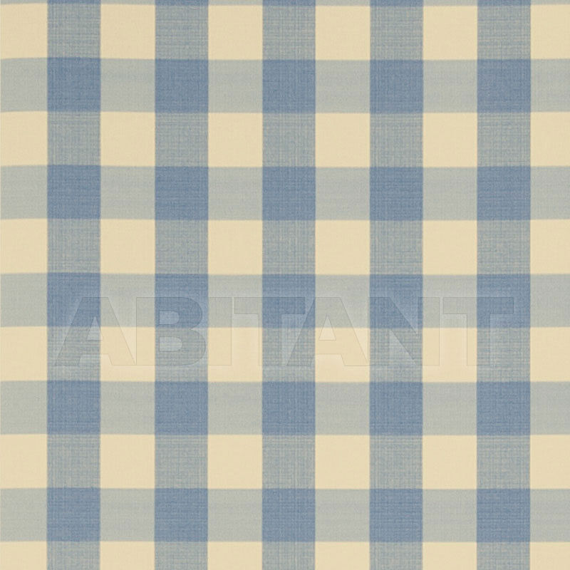Купить Бумажные обои Stroheim CHARLES FAUDREE WALLCOVERING BIRON CHECK Blue