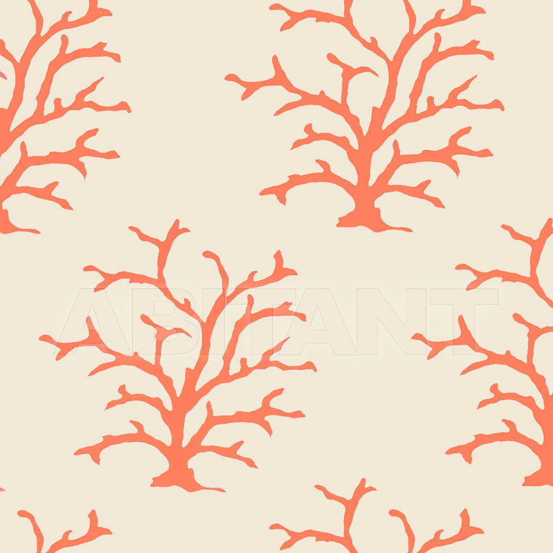 Купить Бумажные обои Stroheim DANA GIBSON WALLCOVERING Coral Persimmon