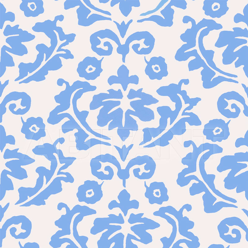 Купить Бумажные обои Stroheim DANA GIBSON WALLCOVERING NOUVEAU PALAZZO Blue WALLCOVERING