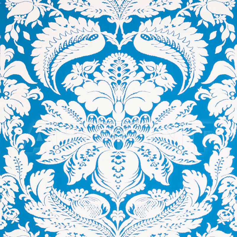 Купить Бумажные обои Stroheim BLUE & WHITE WALLCOVERINGS 1087E SELENIO DAMASK S0510 