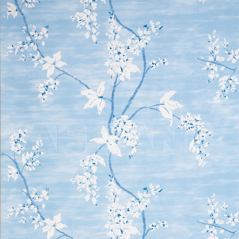 Купить Бумажные обои Stroheim BLUE & WHITE WALLCOVERINGS 1095E HANAE II S0510 