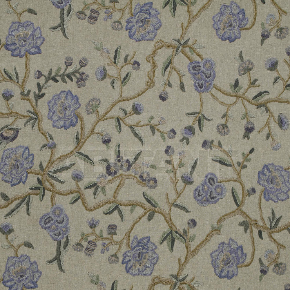 Купить Портьерная ткань Hibiscus Marvic Curtain fabric 1229-1 Blue